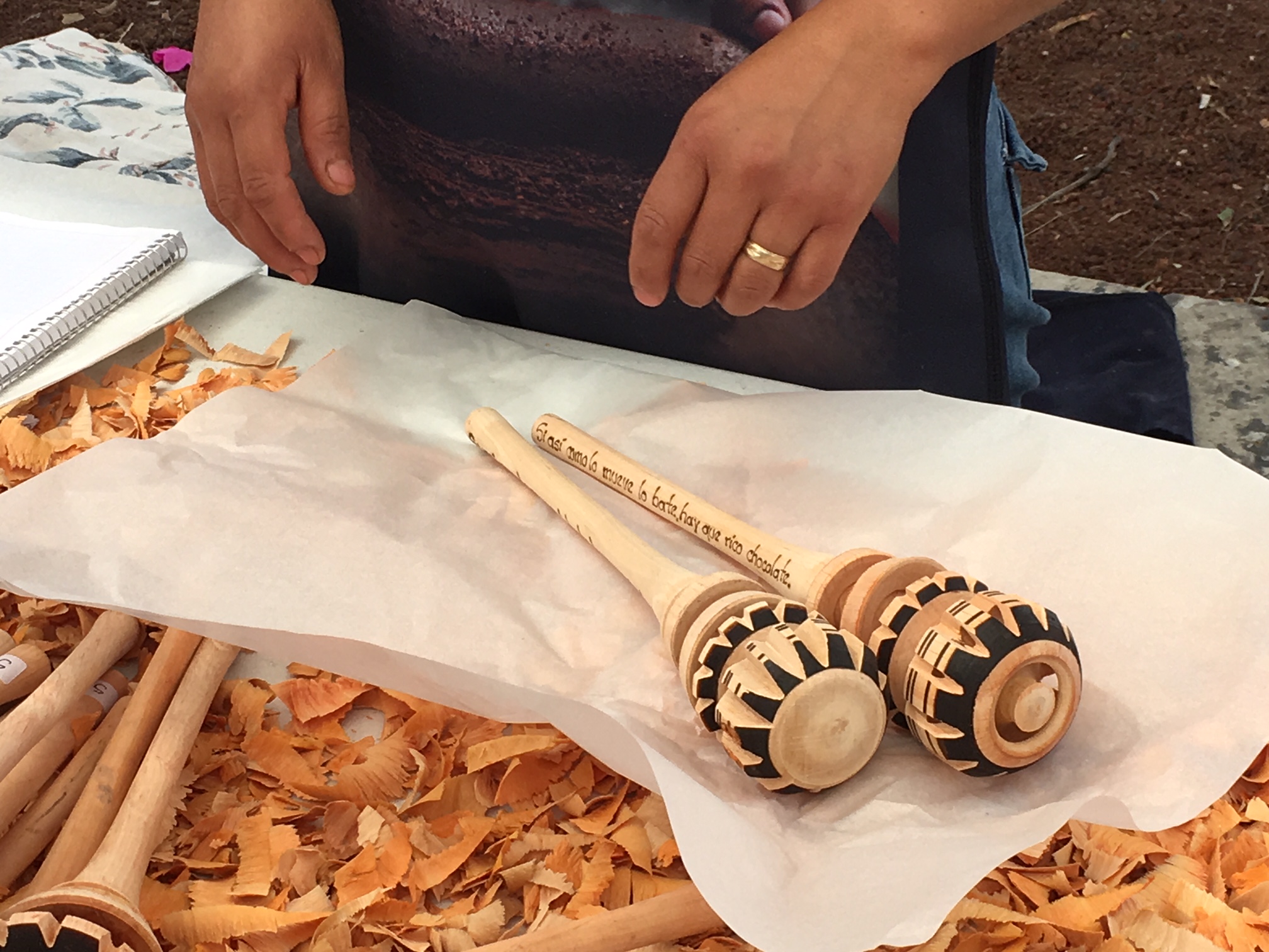 Molinillo de madera – Oaxacanita Chocolate