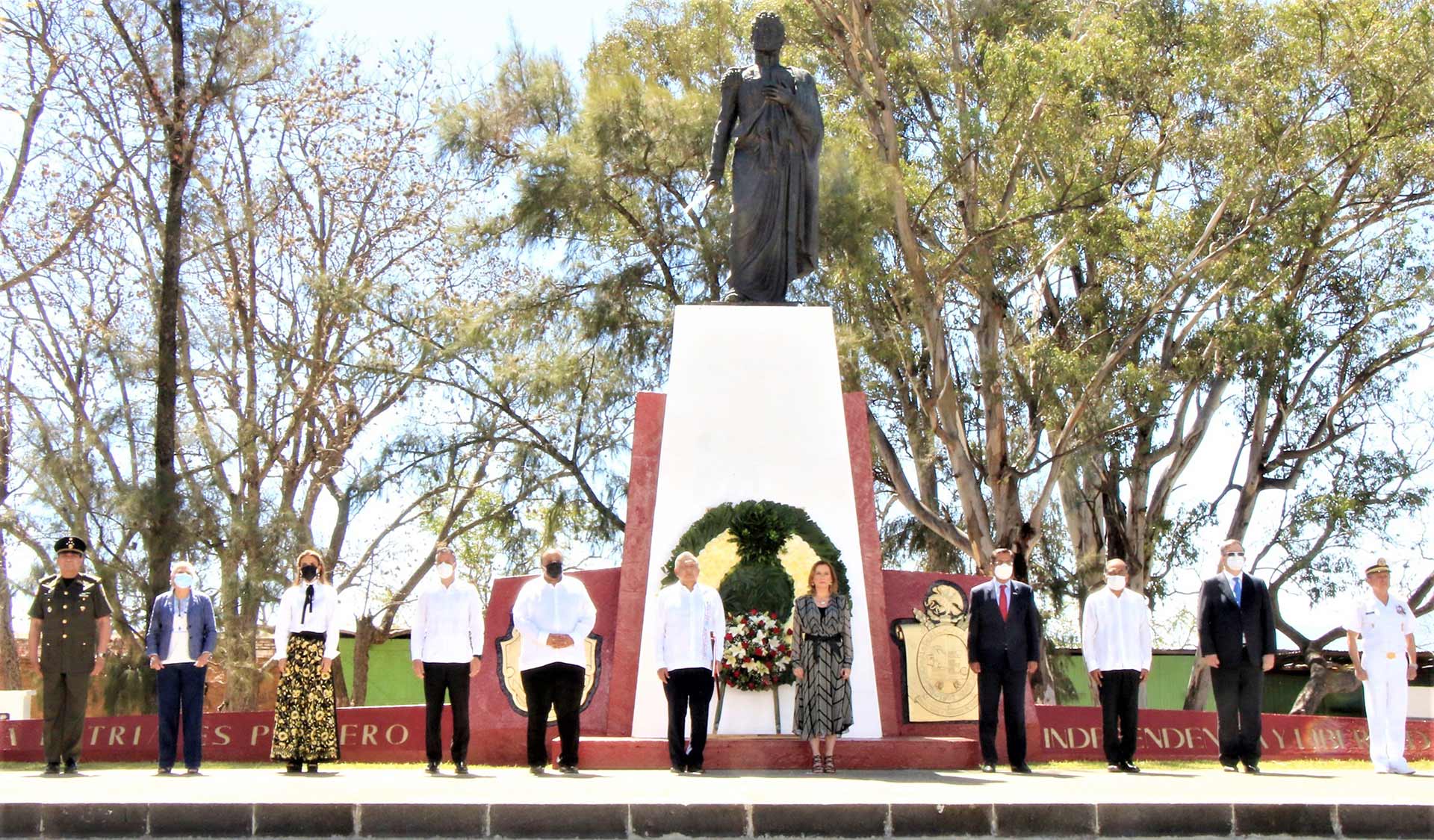 En Cuilápam, Oaxaca, iniciaron las celebraciones por los 200 años de Independencia de México con la conmemoración del 190 Aniversario Luctuoso De Vicente Guerrero. Mario Jiménez Leyva