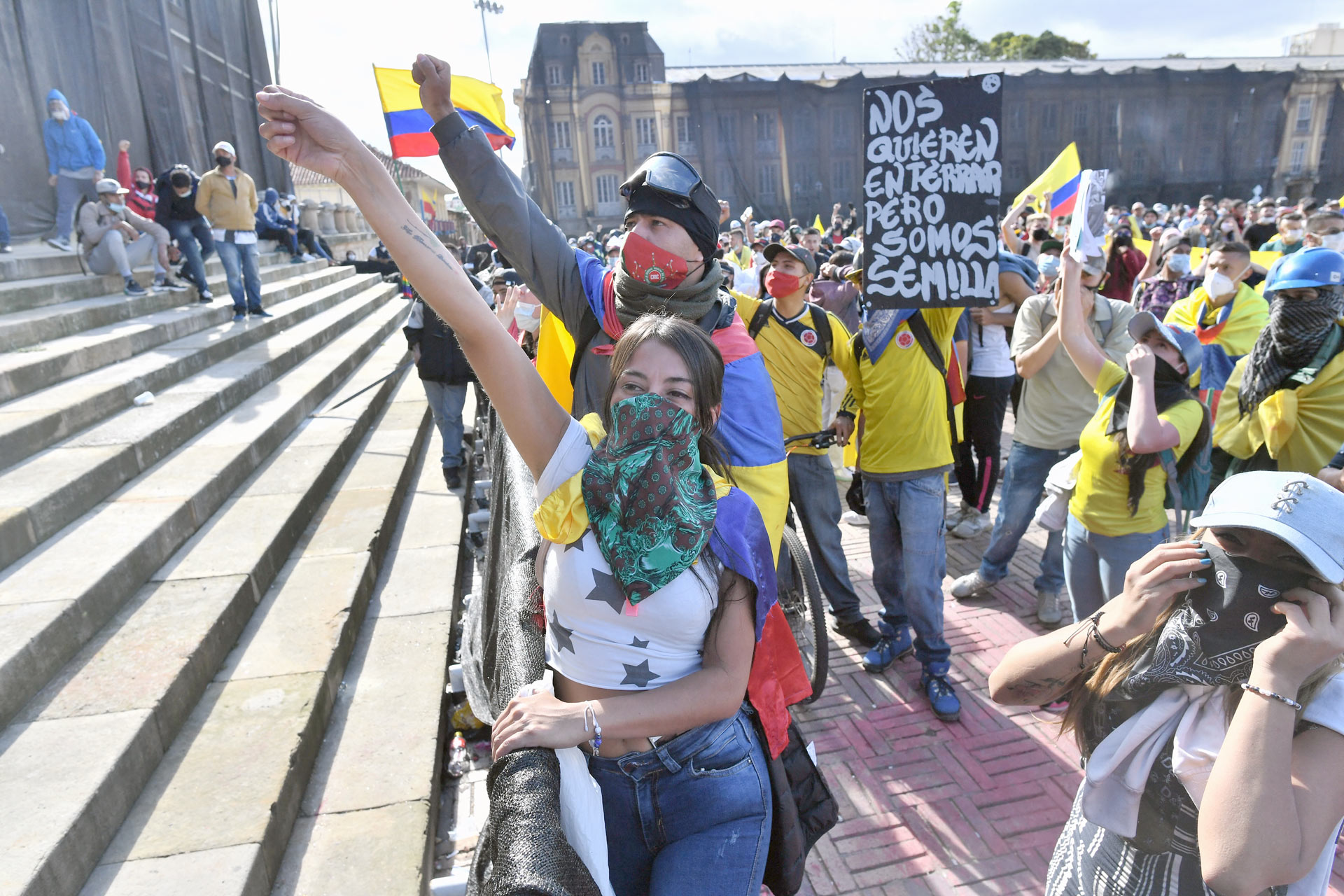 Colombia enfrenta varios focos de protesta.