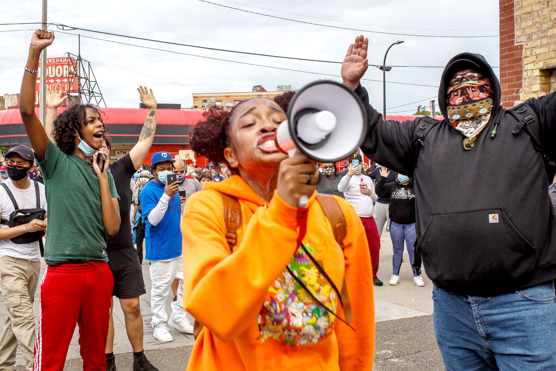 La muerte de George Floyd, un hombre negro, en Minneapolis, a manos de la policía, desató una ola de protestas.