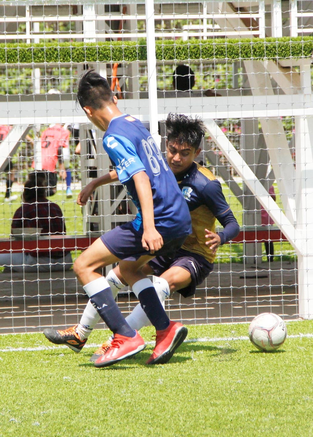 Acción del encuentro final.