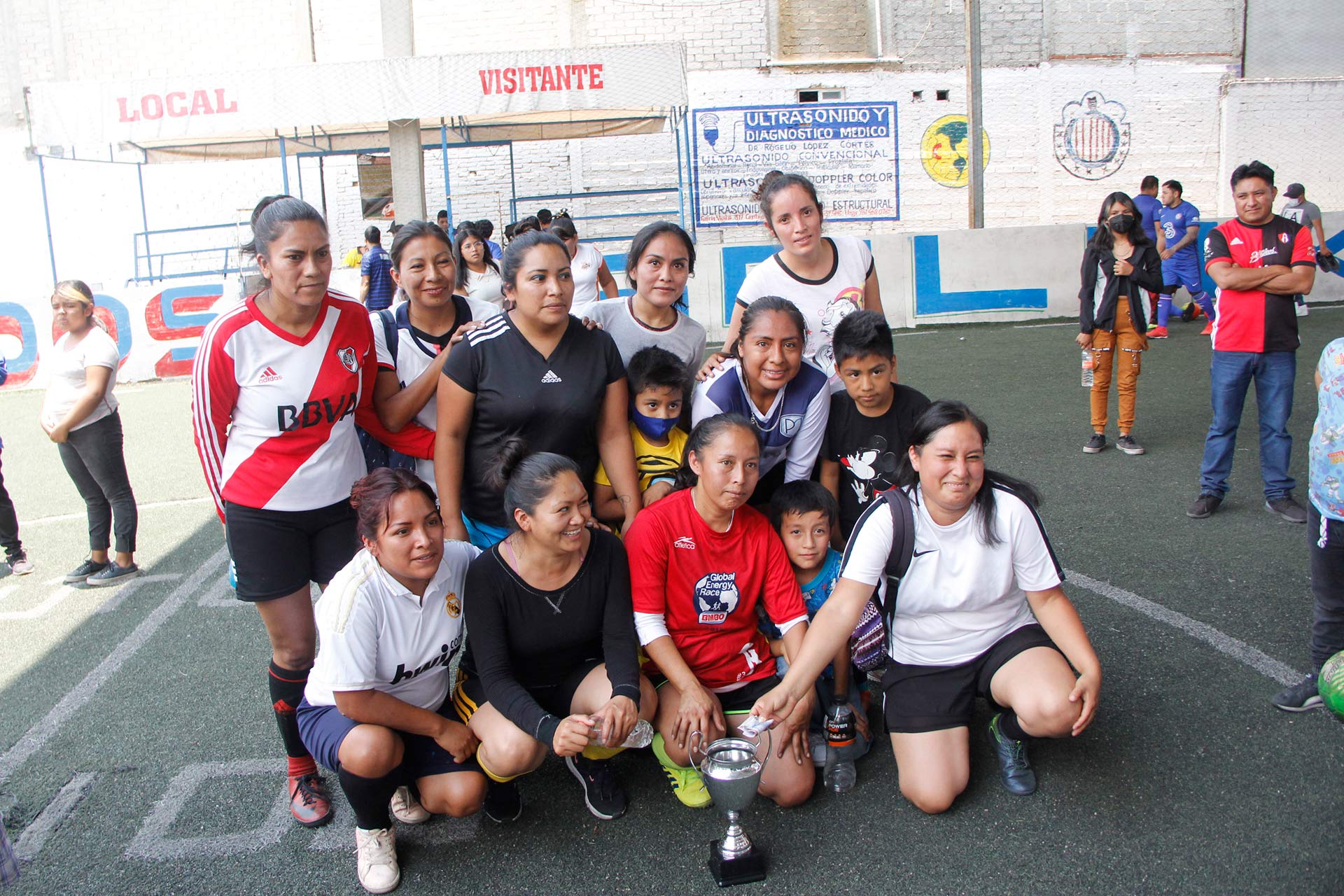 Las Jefas se proclamaron campeonas del torneo Día de las Madres.
