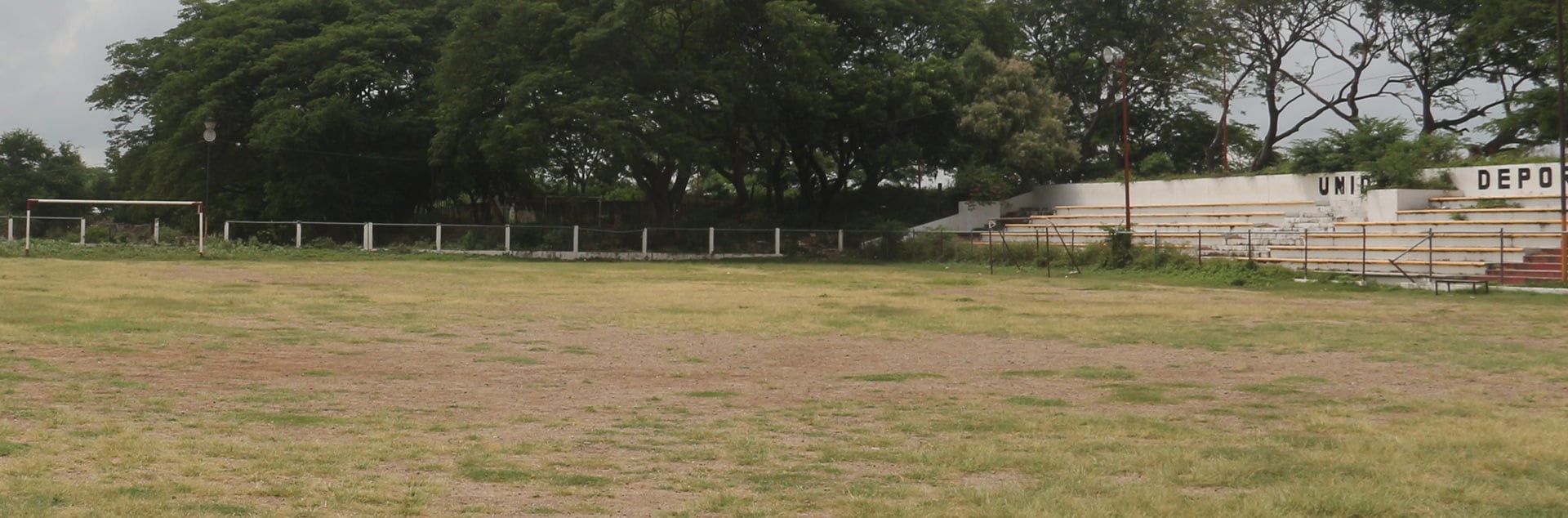 Aspecto del campo deportivo.