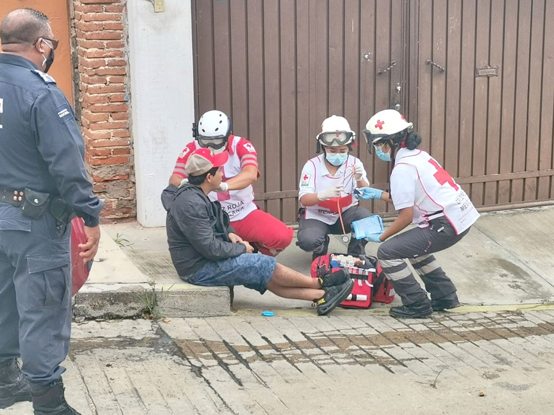 La agresión ocurrió en la calle Volcán de Colima de la colonia Volcanes.