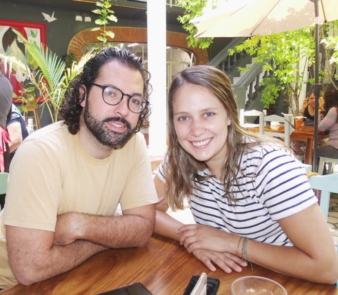 Mauricio Carbonell y Regina de Hoyos. Alma Chávez