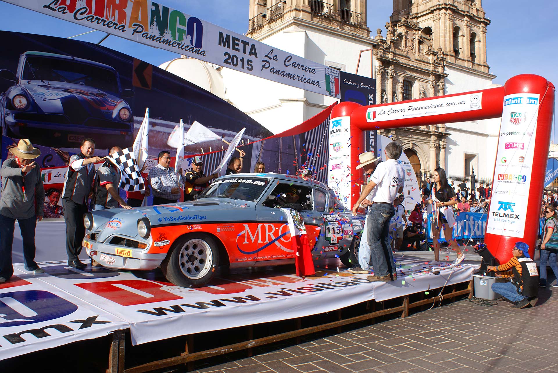 Con sabor a revancha, Emilio Velázquez y Javier Marín fueron campeones absolutos en La Carrera Panamericana 2015.