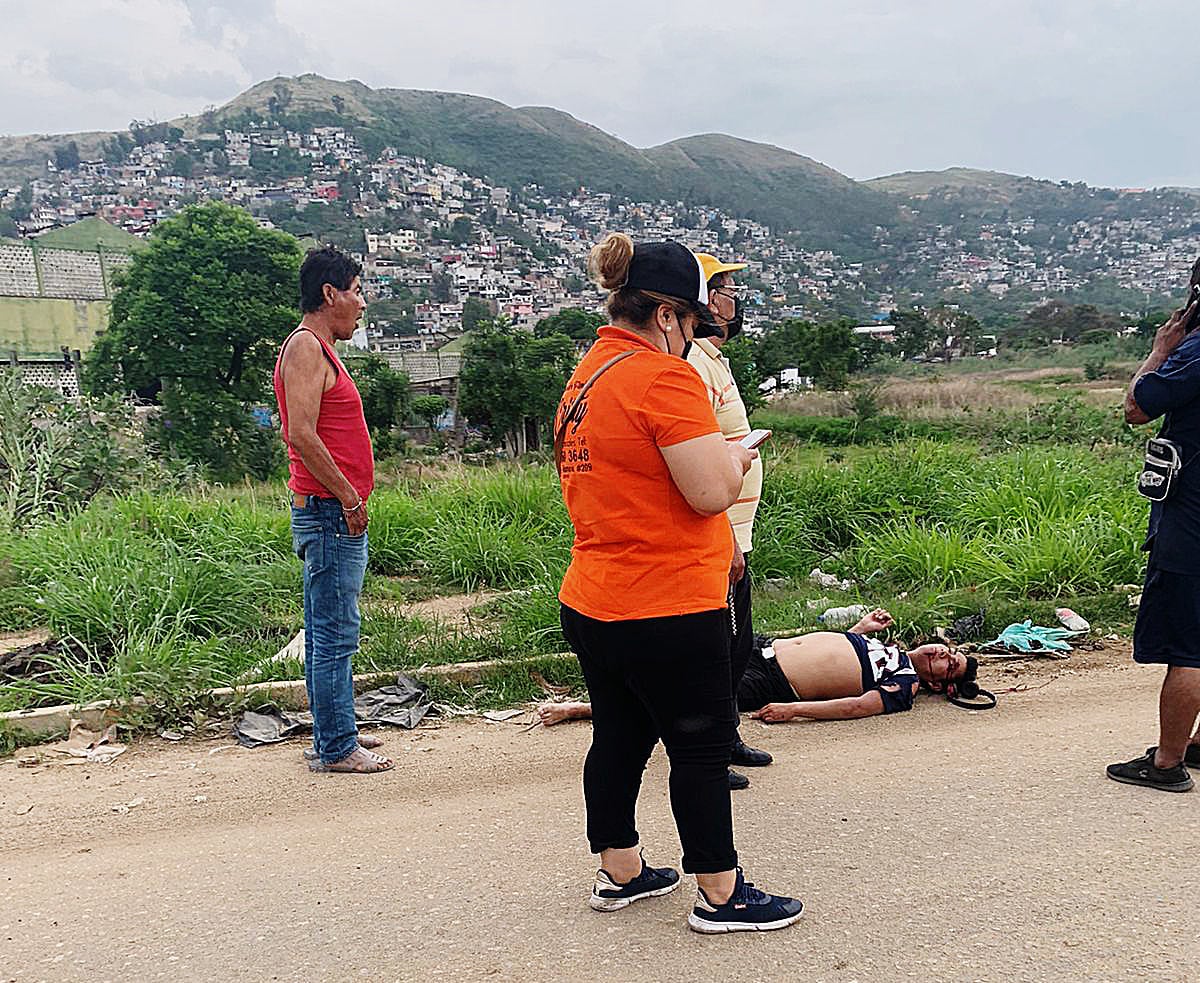 El percance ocurrió en las riberas del rio Atoyac en San Juan Chapultepec.