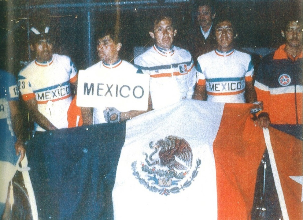El ciclista oaxaqueño Sergio Chacón vistió los colores de la Selección Mexicana.
