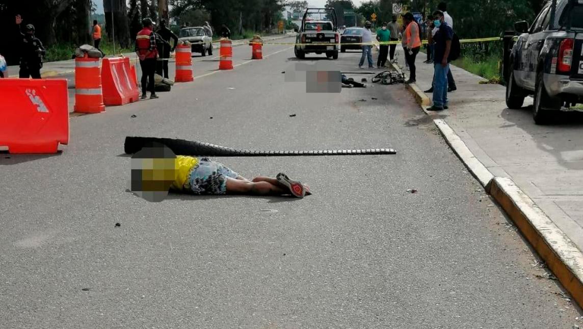 Dos personas fallecidas dejó el accidente.