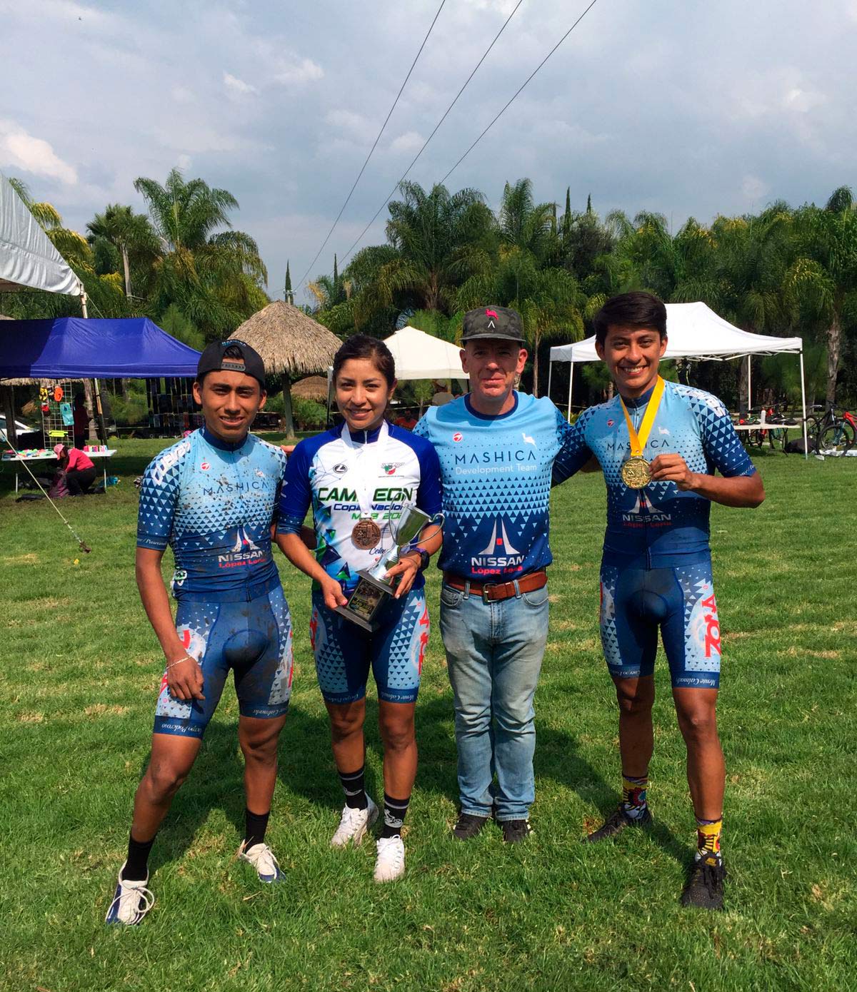 El equipo Mashica Development cumplió en la Copa Nacional de Ciclismo de Montaña 2021.