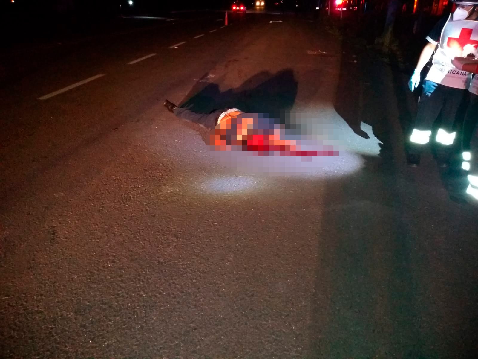 El accidente se registró frente al penal de Tanivet.