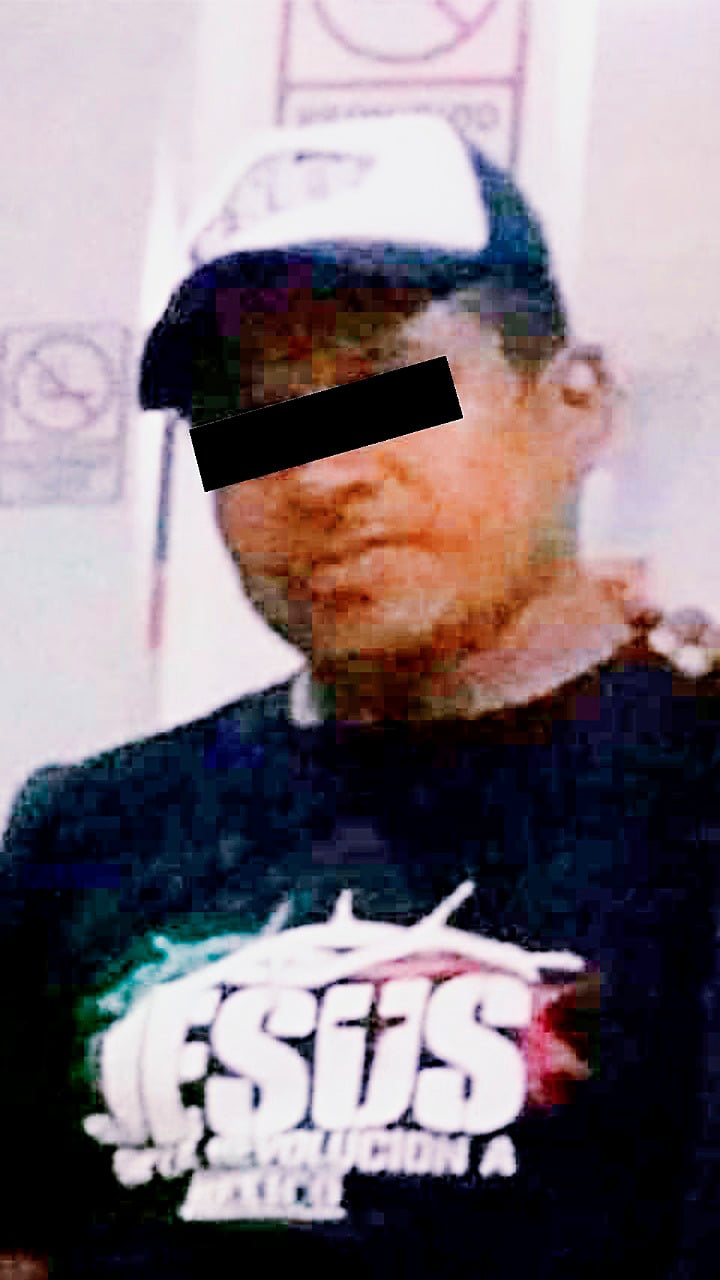 elementos de la policía estatal detuvieron a Julio, alias El Mara, por delitos federales.