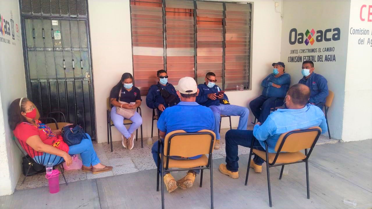 Los trabajadores del SAP cumplieron ayer tres días de protestas.