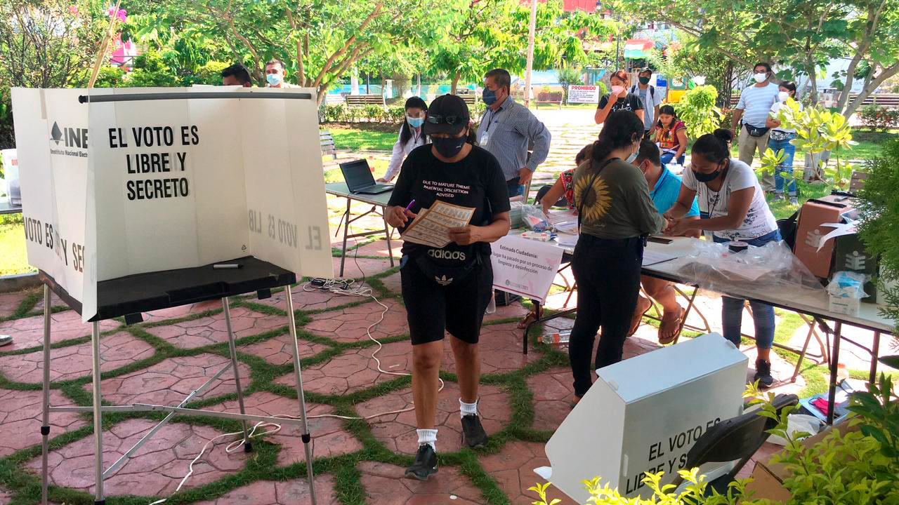 Fue instalada una casilla especial en el parque El Idilio.