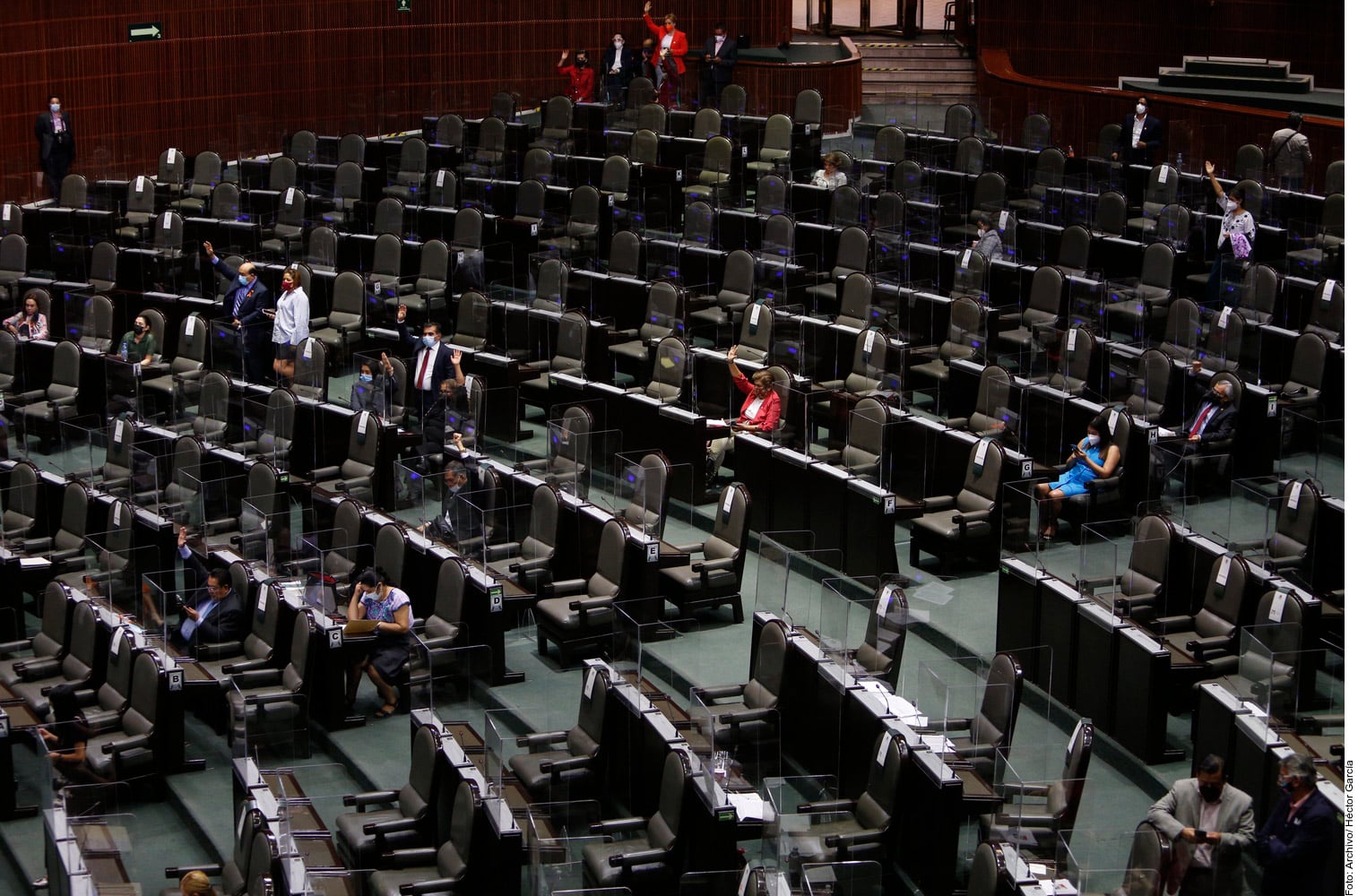 El Senado mantendrá su composición actual hasta 2024. Agencia Reforma