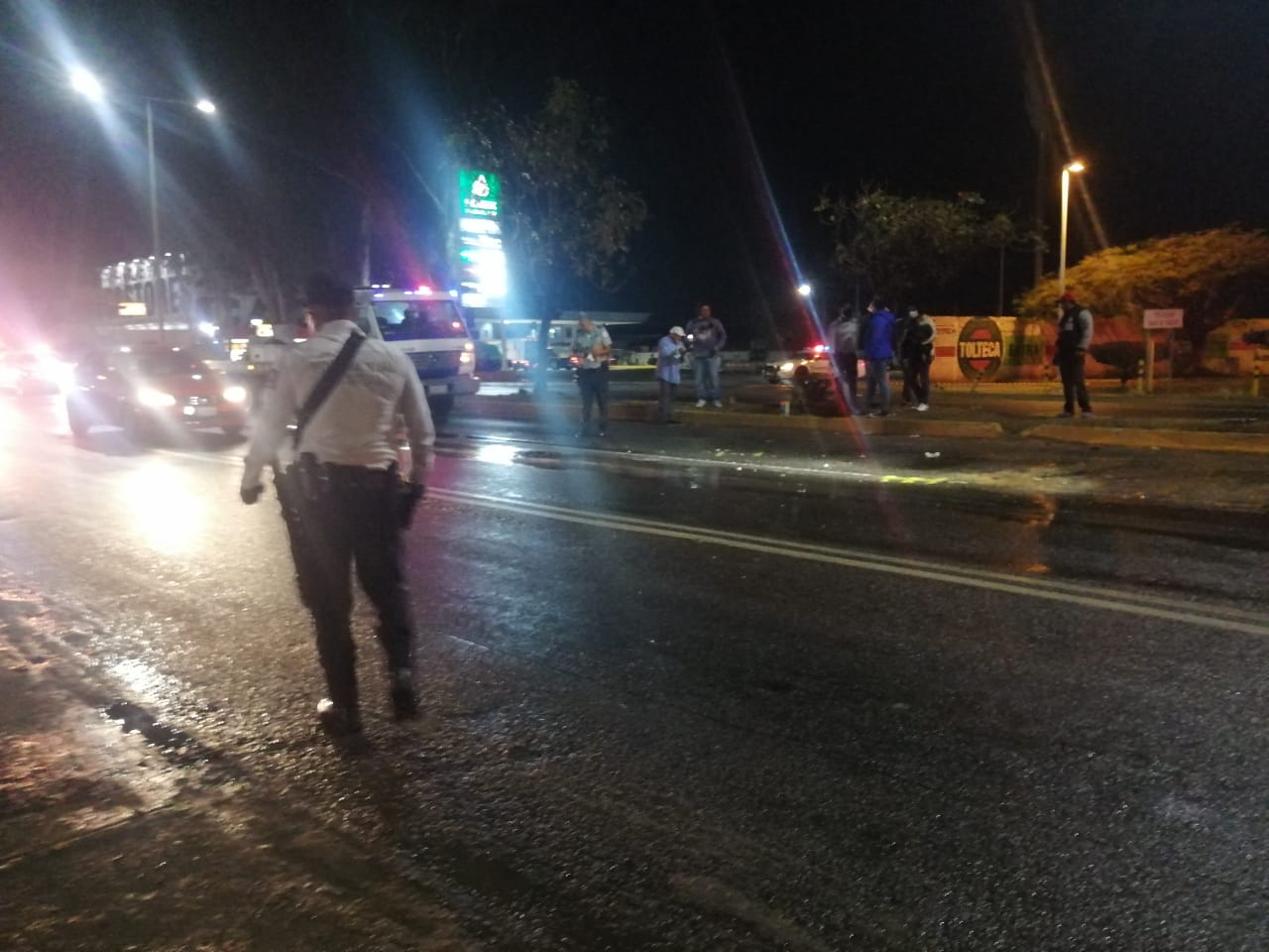 Personal de la dirección general de la Policía Vial Estatal tomaron conocimiento de los hechos.
