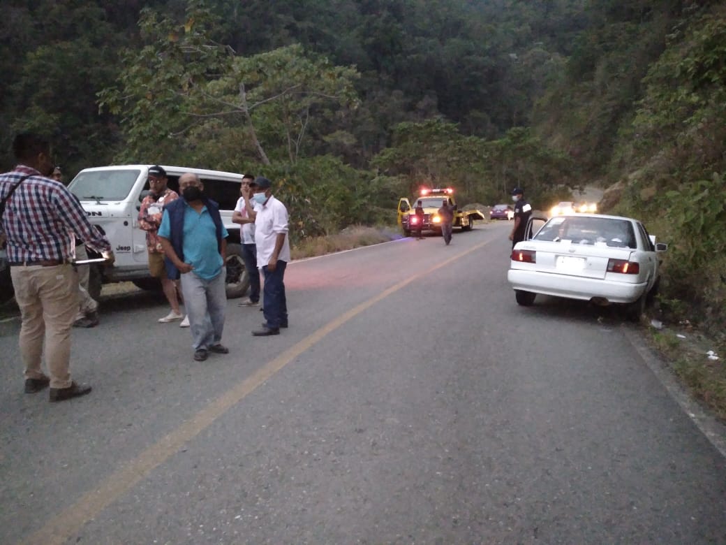 Los turistas regresaban de vacacionar en Huatulco.