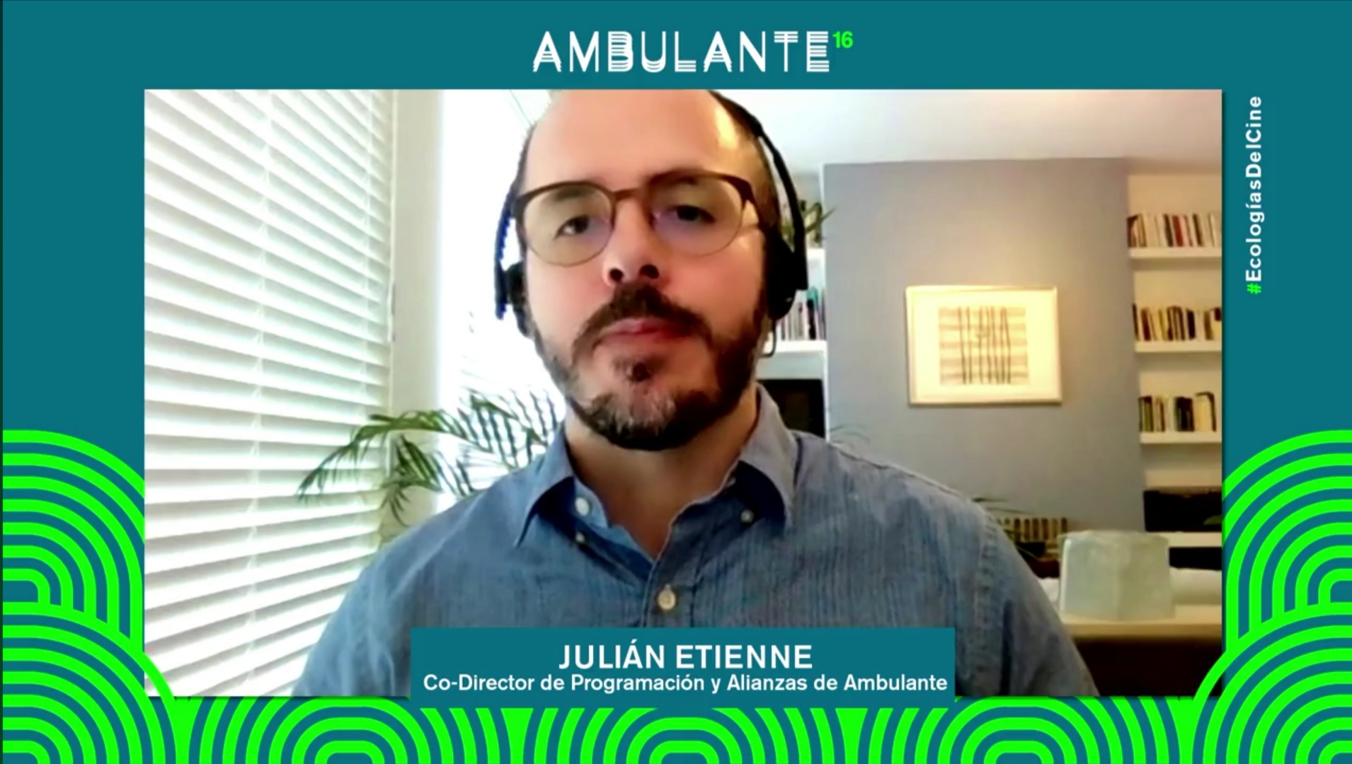 Visitará la ciudad de Oaxaca del 3 al 7 de noviembre, lo informó Julián Etienne, codirector de programación y alianzas. Captura de pantalla