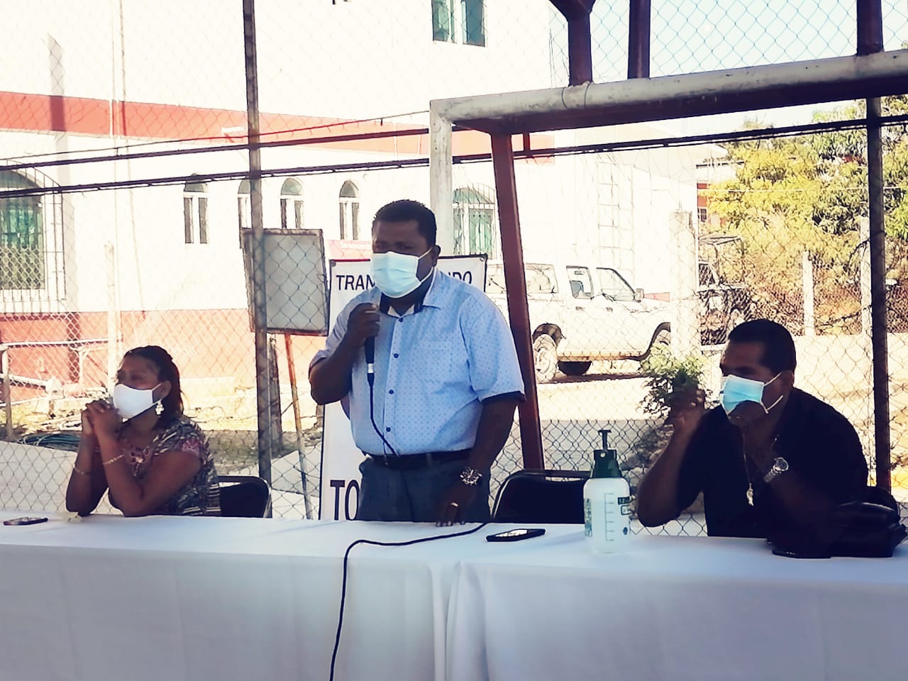 Autoridades de Tonameca solicitaron a los agentes municipales reforzar medidas sanitarias.