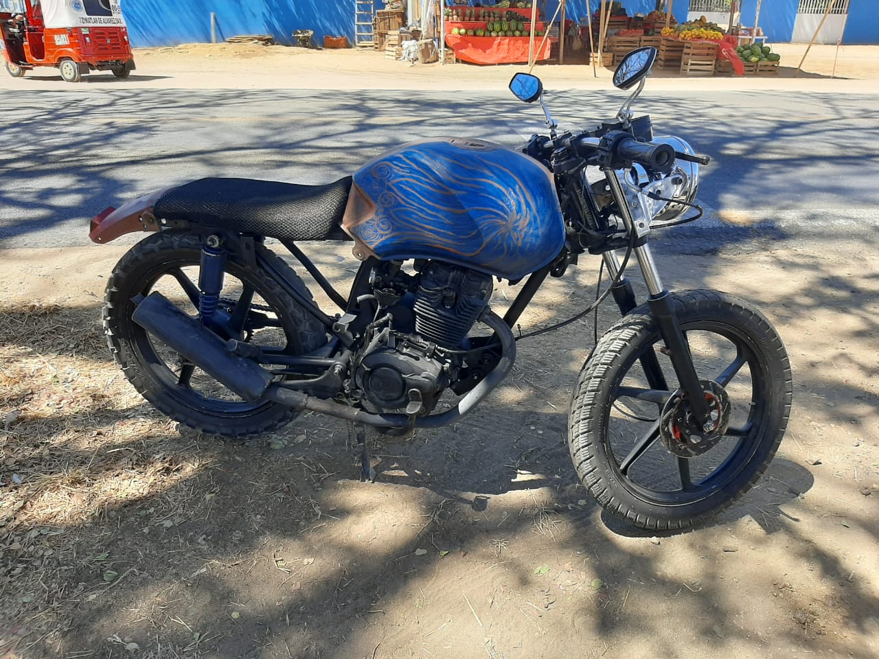 En un filtro de control preventivo instalado en Zimatlán de Álvarez, fue recuperada una motocicleta.