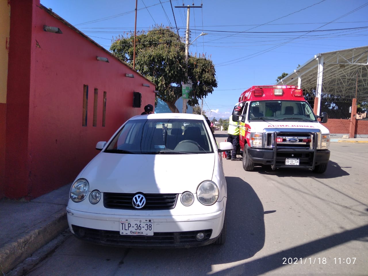 En la agencia Dolores fue atendida una persona que fue agredida a golpes durante un asalto.