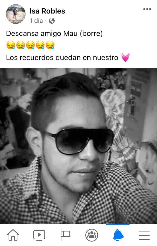 Mauricio fue estrangulado en su domicilio.