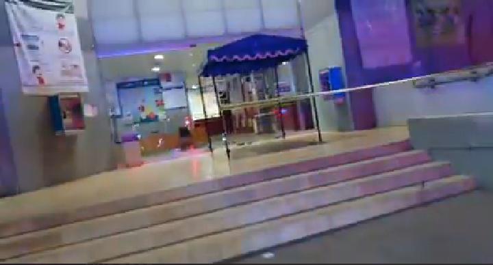 El lesionado fue trasladado al hospital Presidente Juárez del ISSSTE.