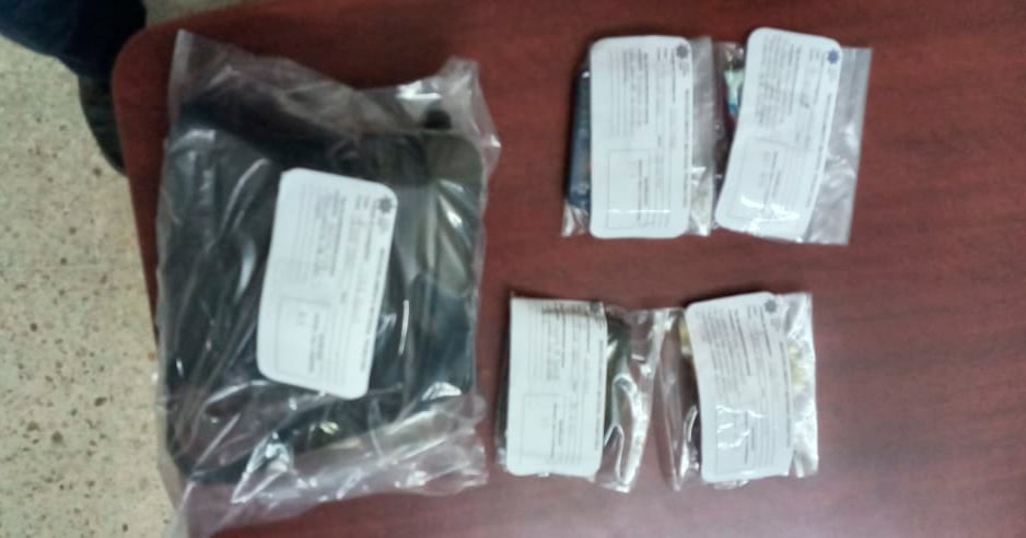 La droga decomisada en Salina Cruz.