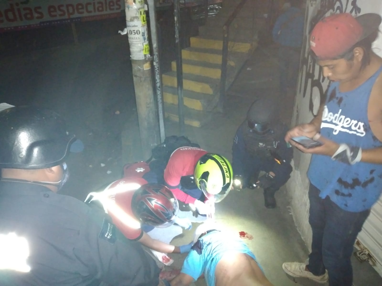 Los maleantes huyeron tras consumar el asalto.