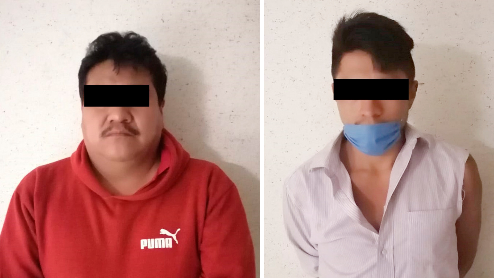 Alfonso N, conductor de un autobús de la empresa Tusug y su chalán Miguel N. fueron detenidos al ser acusados del robo de una bolsa.
