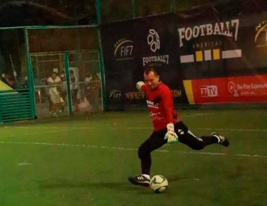 El portero Diego Reyno llegó del Monterrey Flash.
