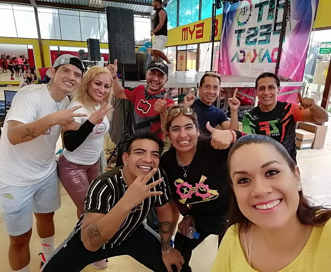 Algunos de los instructores participantes y que impartieron las distintas modalidades.