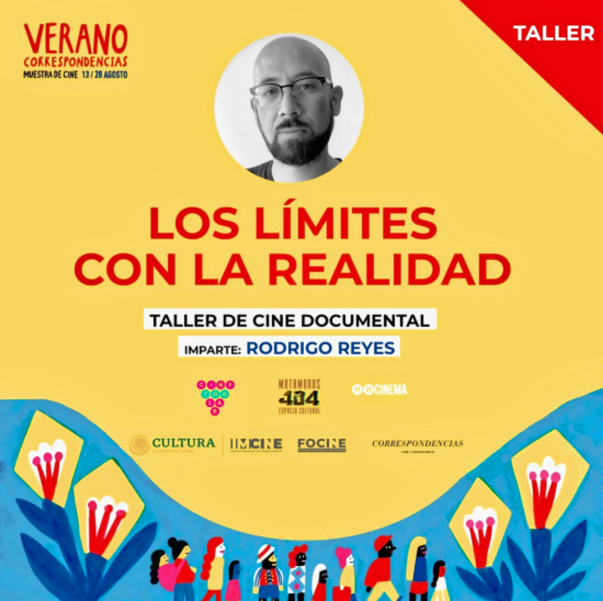 El documentalista mexicano Rodrigo Reyes impartirá un taller de cine documental.