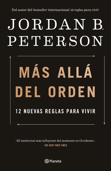 El autor regresa con "Más allá del orden", con 12 nuevas reglas con las que pretende incitarnos a que nos arriesguemos a ir más allá de lo que ya dominamos.