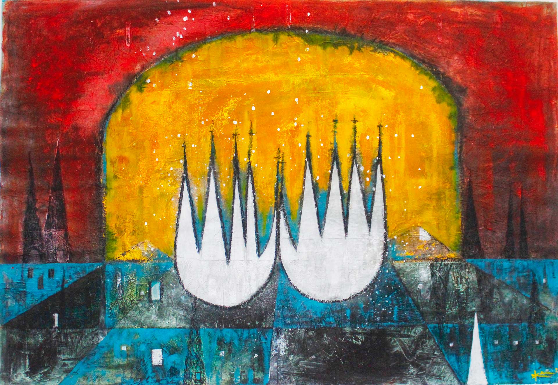 “La entrada”, 2021, Ivonne Kennedy.
