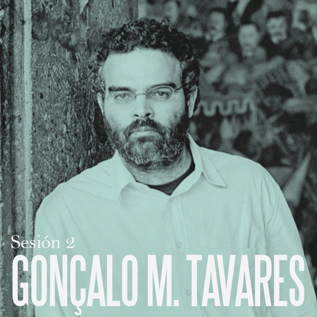 El próximo sábado 10 de julio será el turno de Gonçalo M. Tavares.