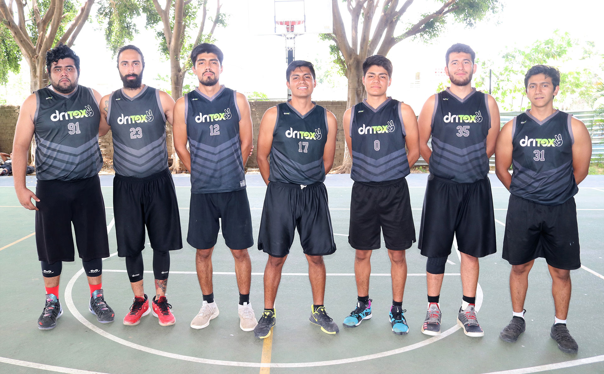 Dritex, campeón de la Liga de Basquetbol Antorcha Campesina.