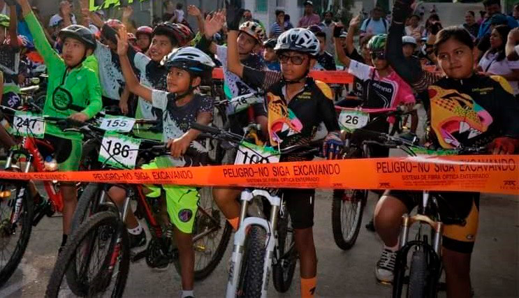 También habrá carrera de ciclismo de montaña para las categorías infantiles.