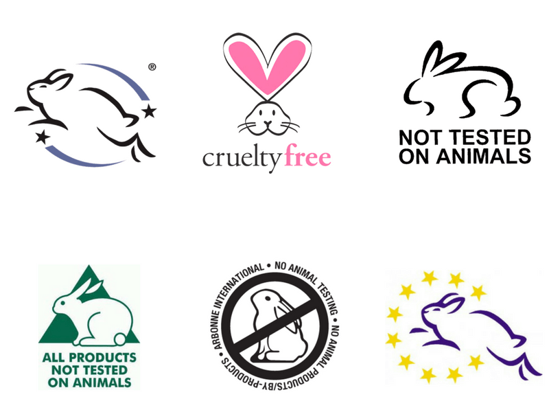 Estos logos te ayudarán a identificar los productos libres de crueldad animal. Internet
