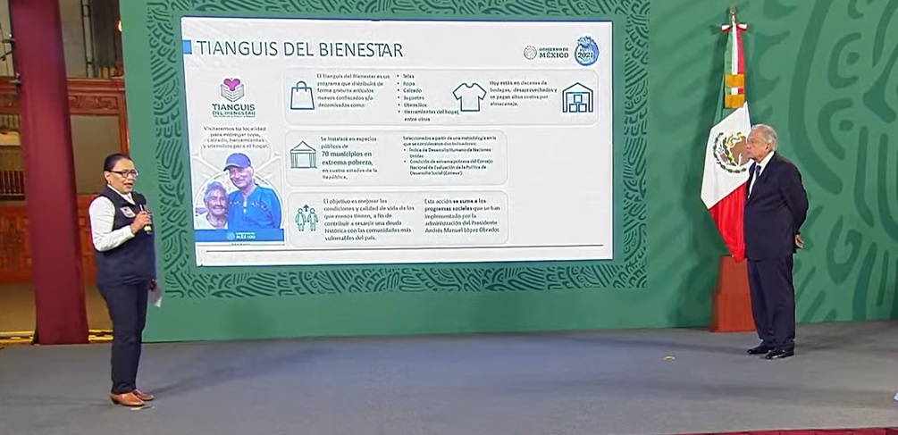 Esta mañana se anunció el comienzo del Tianguis del Bienestar en Guerrero. Youtube: Andrés Manuel López Obrador