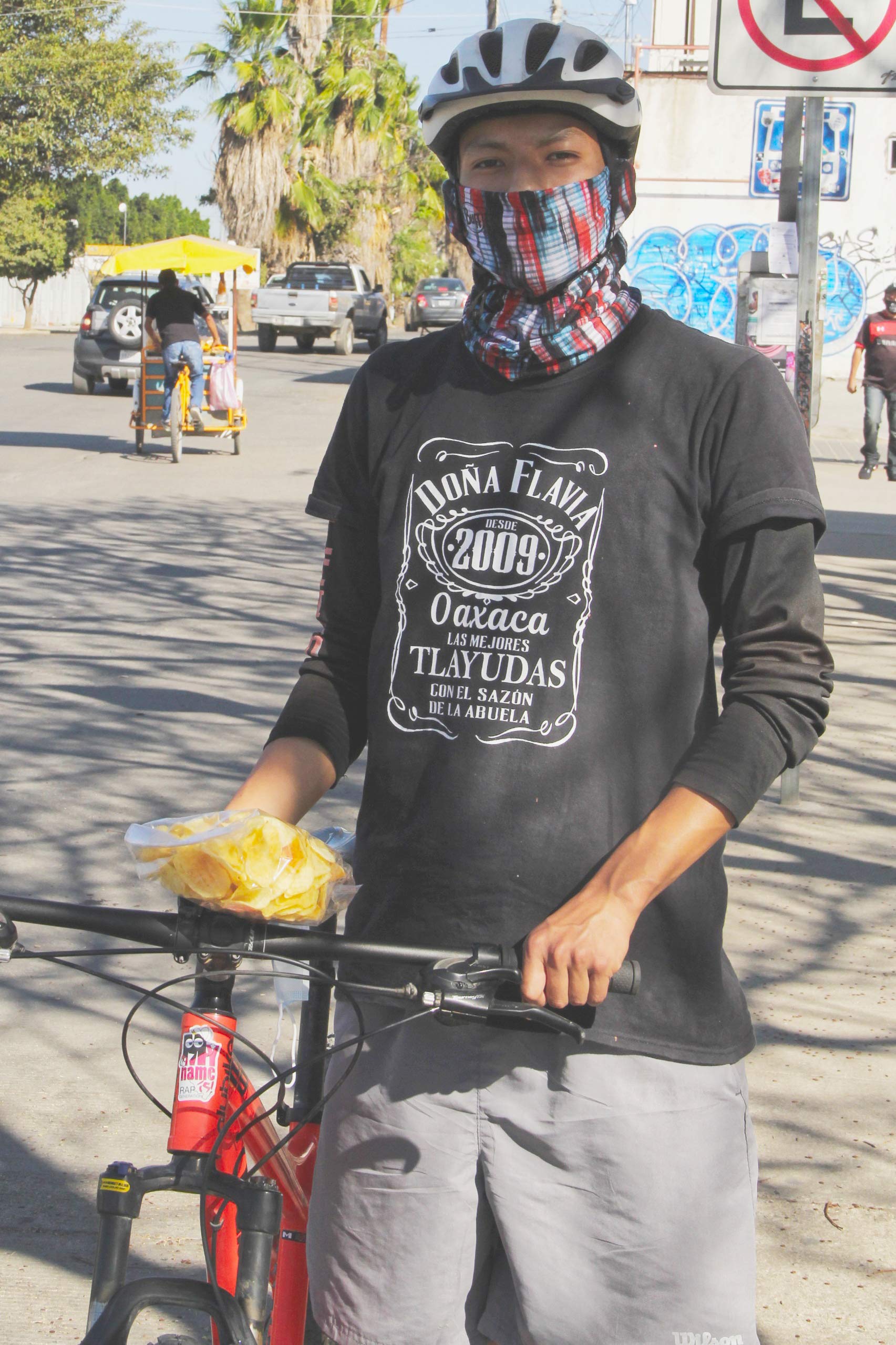 El ciclista oaxaqueño Marcos Jair Maximiano se alista para su primera participación en la Clásica Coyote 2021.