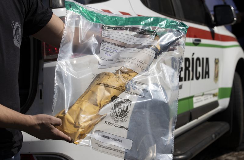 El arma que habría utilizado el agresor. NY Daily News