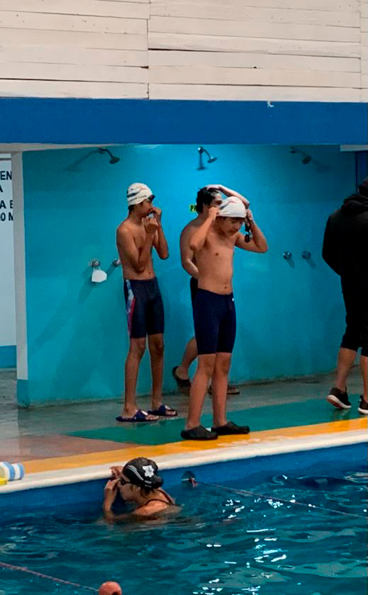 El pasado fin de semana se realizó la segunda competencia virtual de natación.