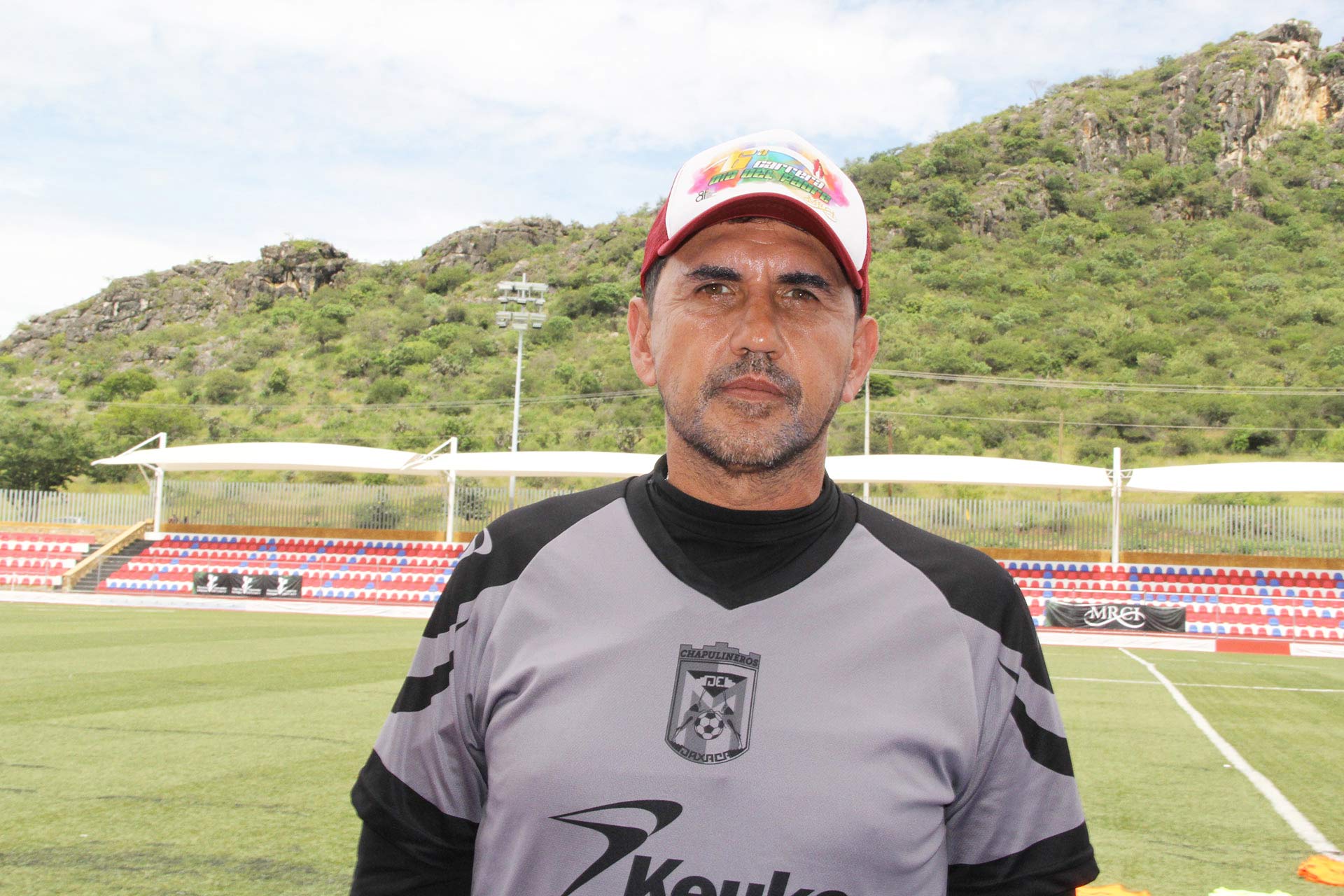El director técnico Omar Arellano confía en poner al cien a los Chapulineros de Oaxaca.