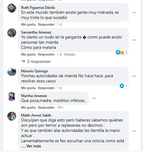 En las redes sociales piden que se proceda en contra de los sospechosos.
