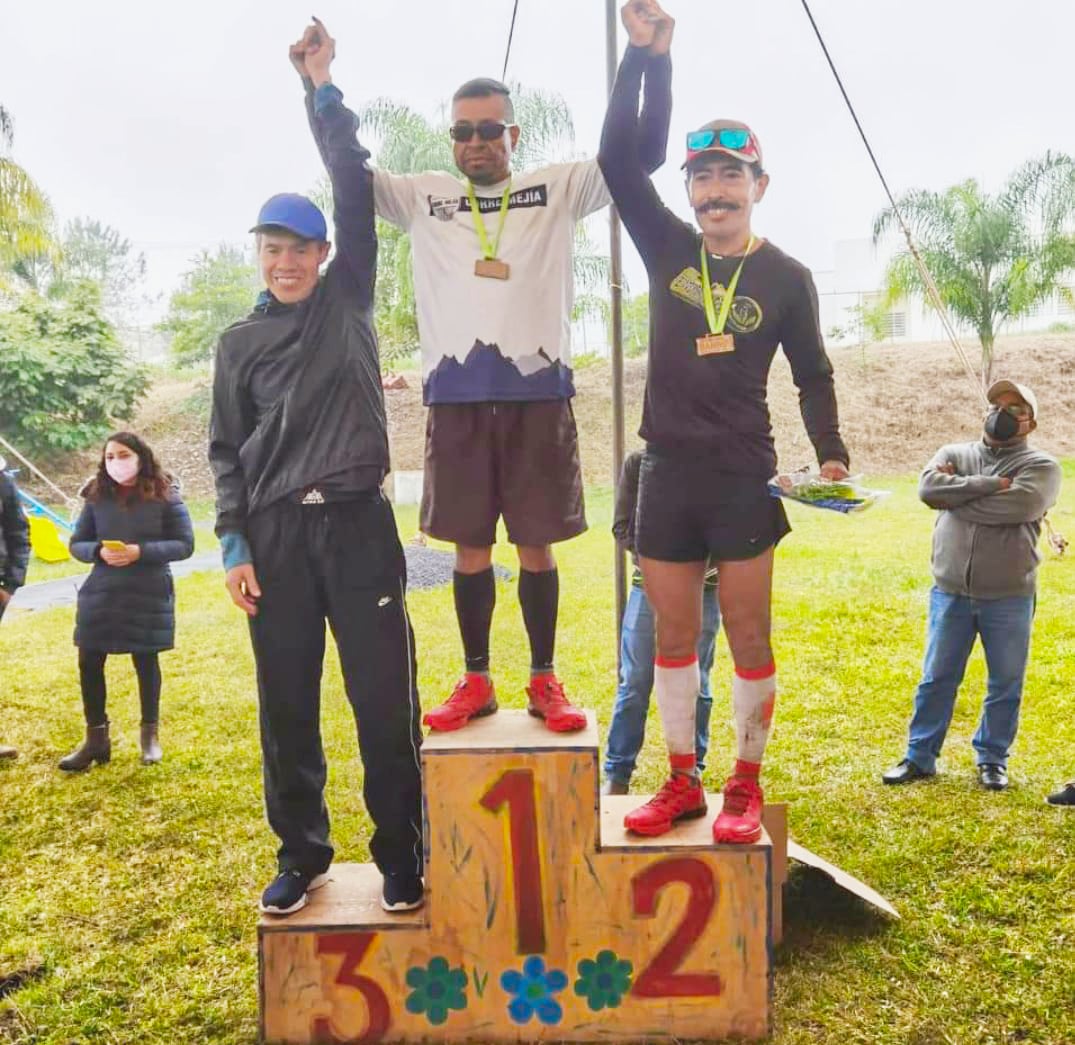 Subcampeón también en la ultra de Hueytamalco, Puebla, en 50 Km.