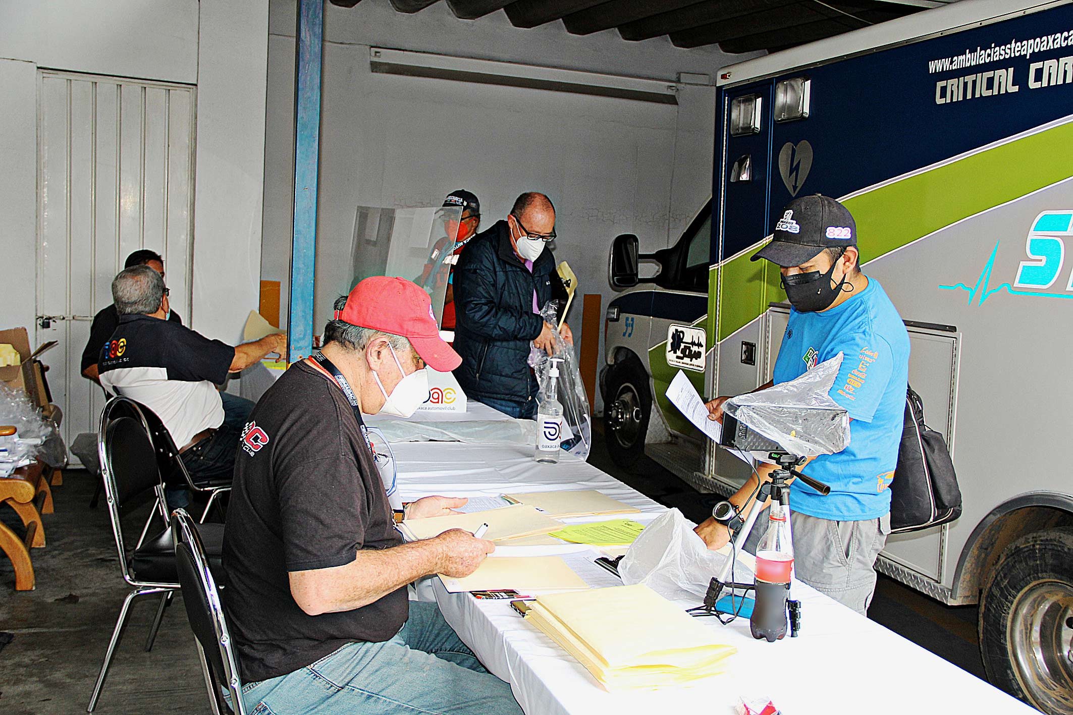 Las tripulaciones cumplieron con la entrega de su documentación obligatoria.