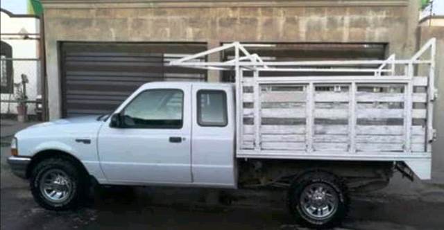 Unidad que fue robada en la Mixteca.
