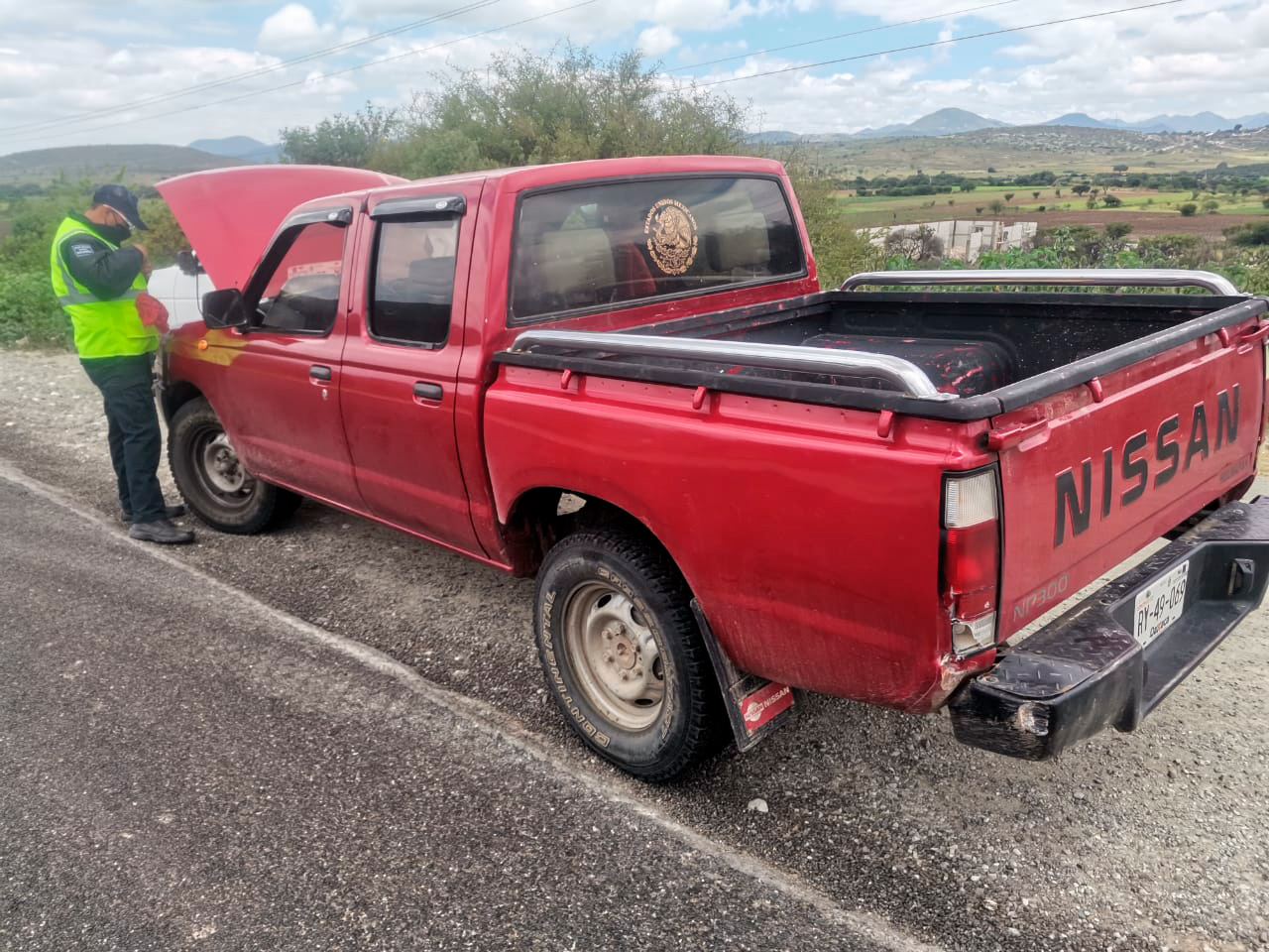 La unidad fue localizada en Tamazulapan del Progreso.