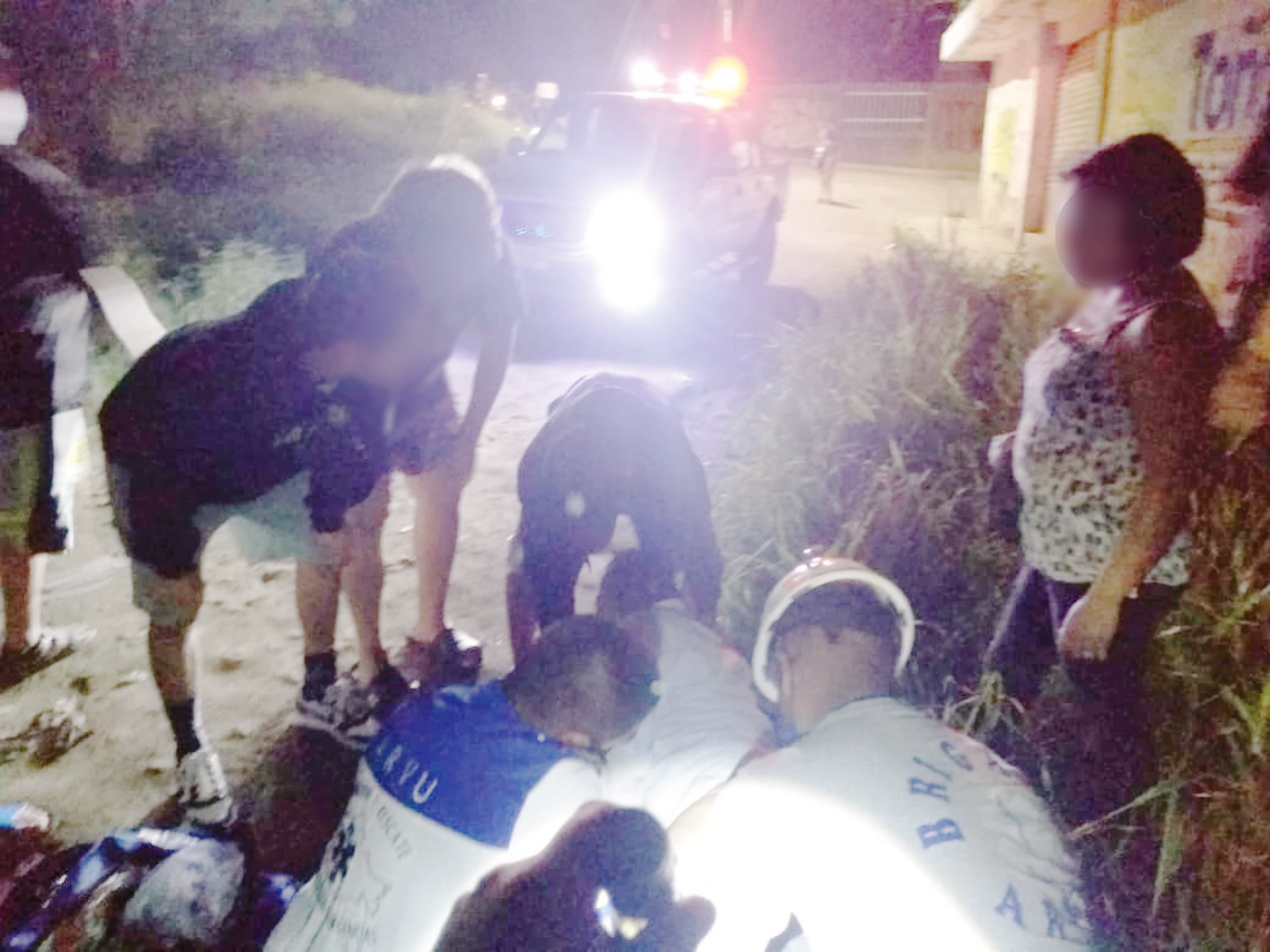 Debido a las lesiones, fue canalizado al hospital civil.
